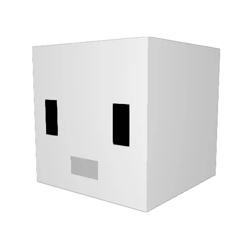 donkeybuttholes Minecraft avatar head, 3D render