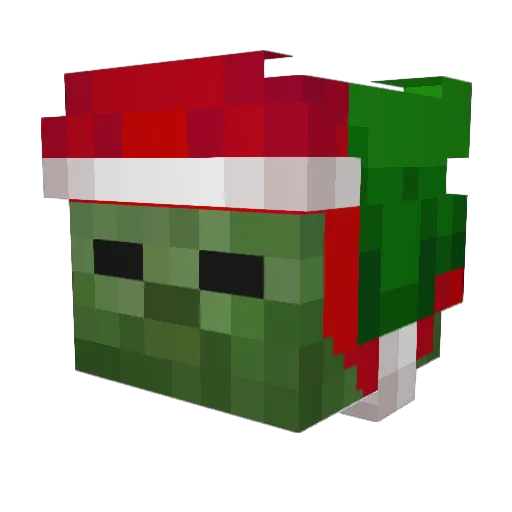 donon07 Minecraft avatar head, 3D render