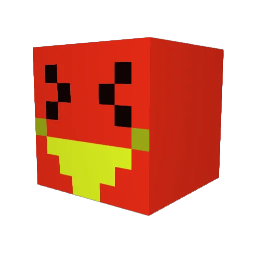 donpa115 Minecraft avatar head, 3D render