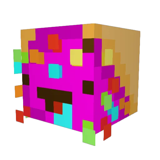donut341 Minecraft avatar head, 3D render