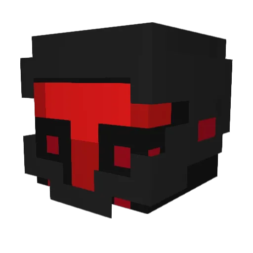 donutbomb Minecraft avatar head, 3D render