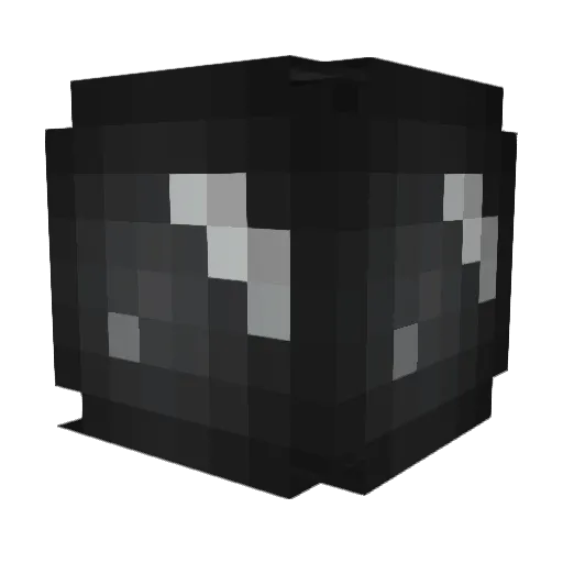 donutdogg Minecraft avatar head, 3D render