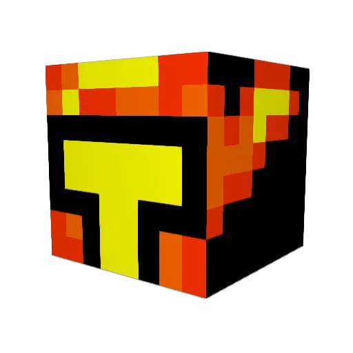 donutman8910 Minecraft avatar head, 3D render