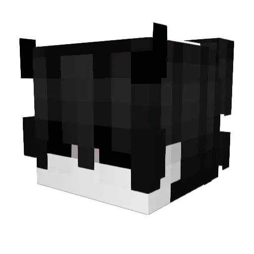 donutsmp0 Minecraft avatar head, 3D render