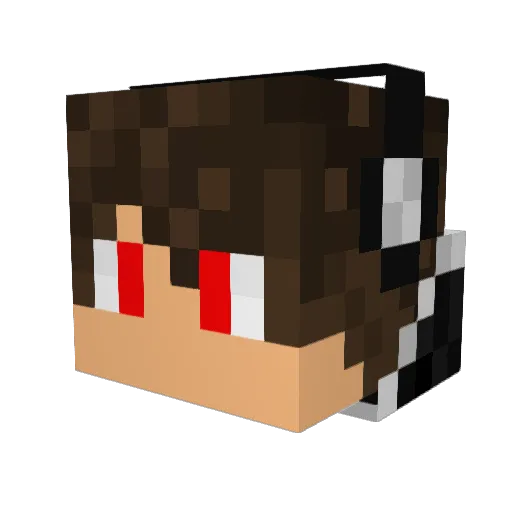 doobie0321 Minecraft avatar head, 3D render