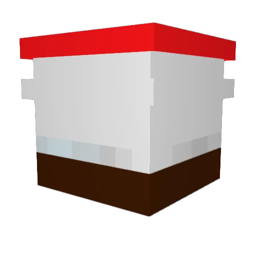 doobyy Minecraft avatar head, 3D render