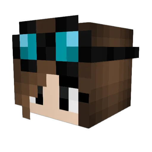 doodlebug410 Minecraft avatar head, 3D render
