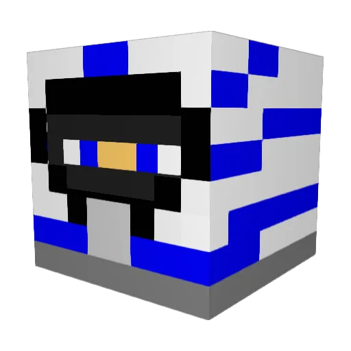 doodleizzy2 Minecraft avatar head, 3D render