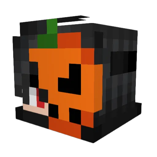 doodlemannn Minecraft avatar head, 3D render