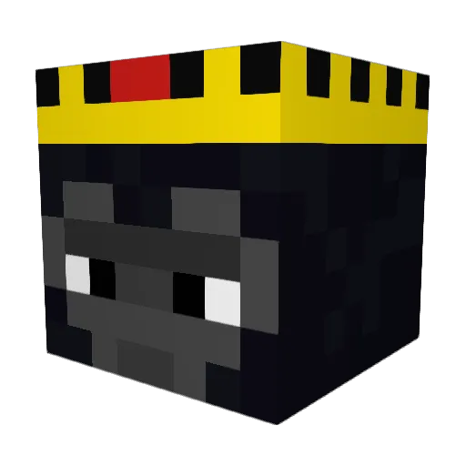 doodoobumbum Minecraft avatar head, 3D render