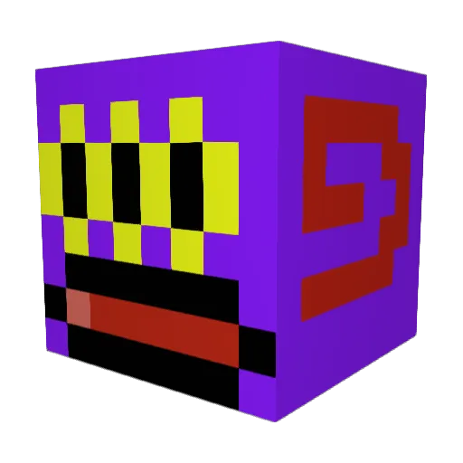 doodoocakes Minecraft avatar head, 3D render