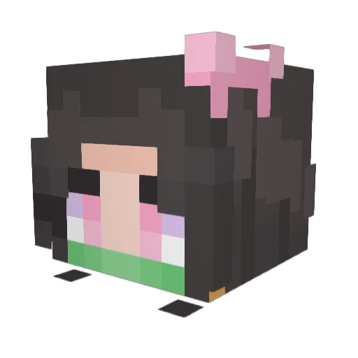 doodoofart427 Minecraft avatar head, 3D render