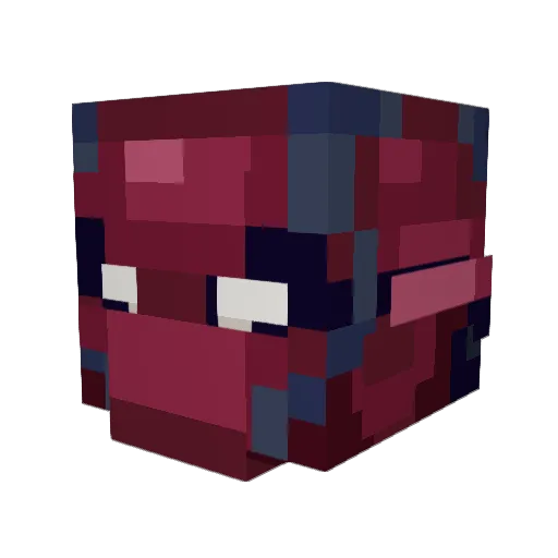doogy_05 Minecraft avatar head, 3D render