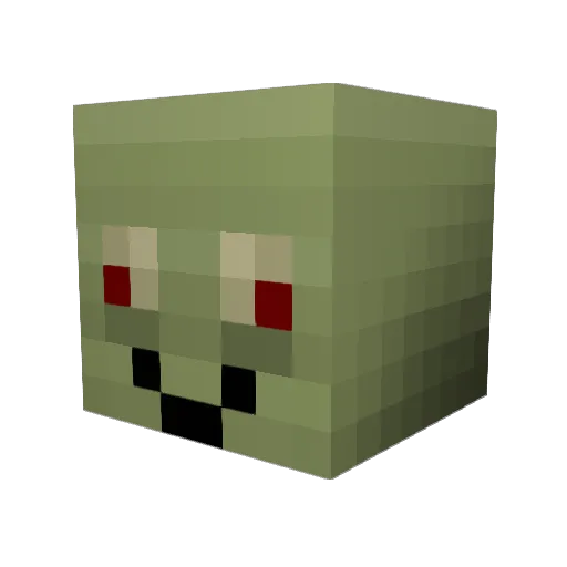 dookieman00 Minecraft avatar head, 3D render