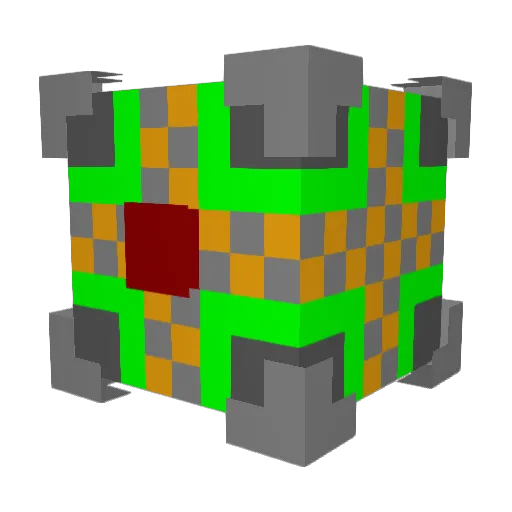 doom959 Minecraft avatar head, 3D render