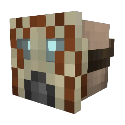 doom_fan Minecraft avatar head, 3D render