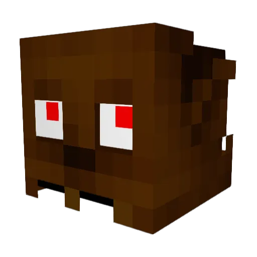 doom_squad Minecraft avatar head, 3D render