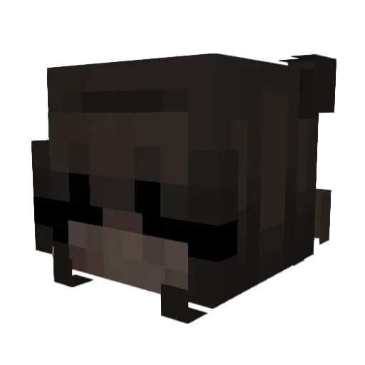 doombot34 Minecraft avatar head, 3D render