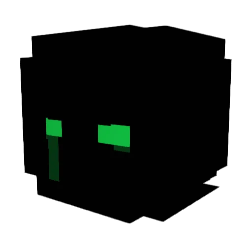 doomedzen3 Minecraft avatar head, 3D render