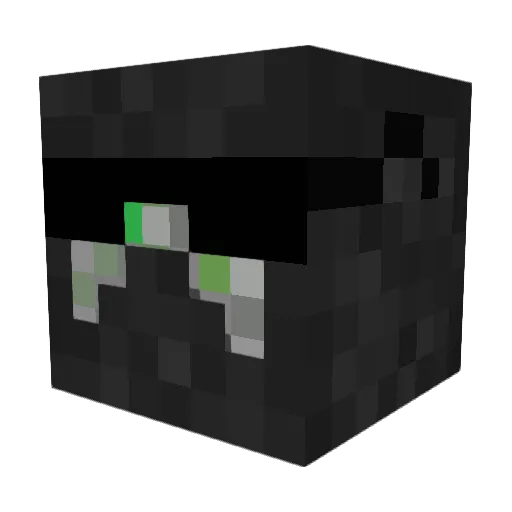 doomforzombies Minecraft avatar head, 3D render