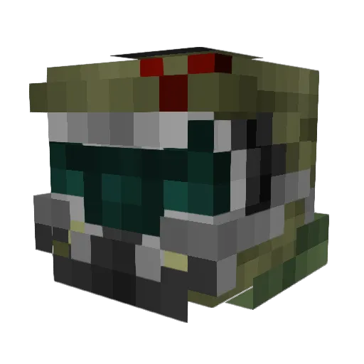 doomguy023 Minecraft avatar head, 3D render