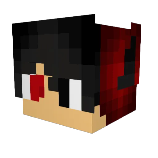 doomknight77 Minecraft avatar head, 3D render