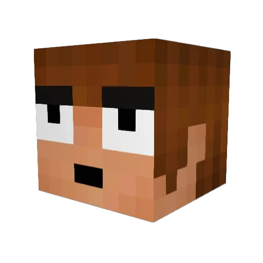 doomlord231 Minecraft avatar head, 3D render