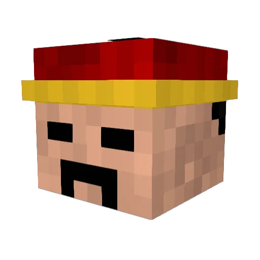 doomlord336 Minecraft avatar head, 3D render