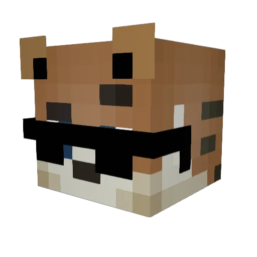 doomsday192 Minecraft avatar head, 3D render