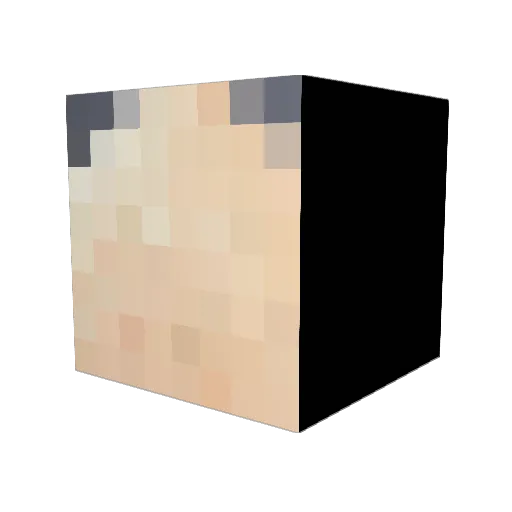 doonks_ Minecraft avatar head, 3D render