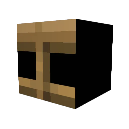 doorknobdarren Minecraft avatar head, 3D render