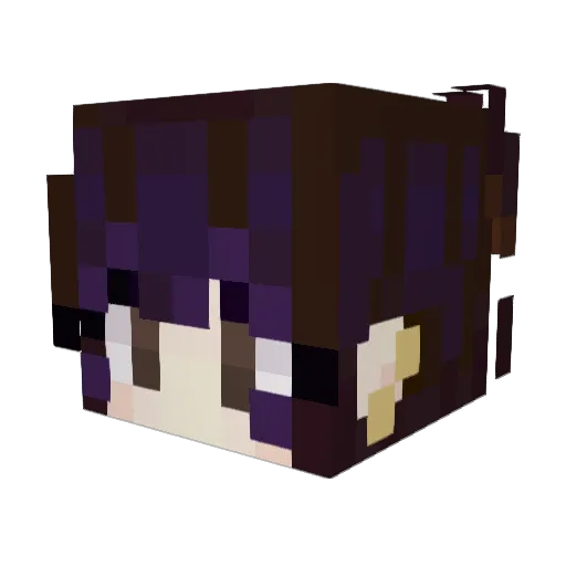 doornobs Minecraft avatar head, 3D render