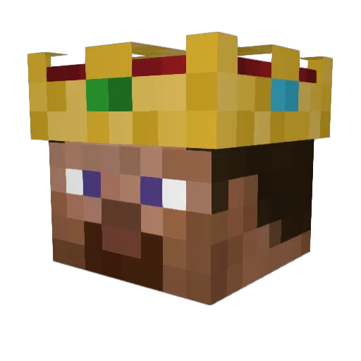 doos56 Minecraft avatar head, 3D render