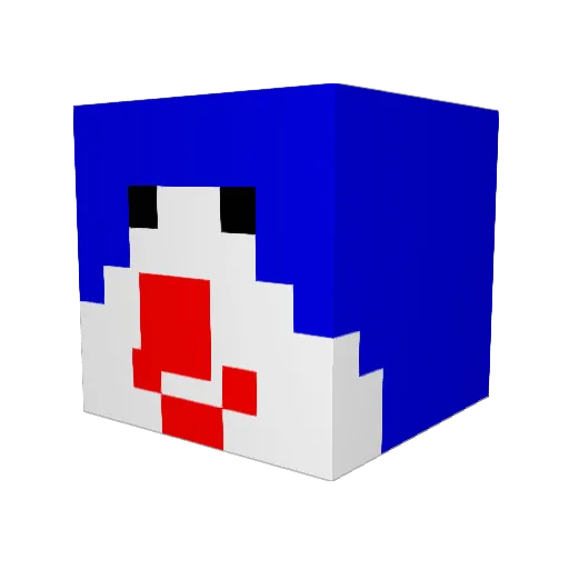 doosan2872 Minecraft avatar head, 3D render