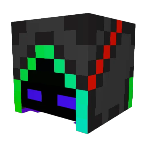 doosan32 Minecraft avatar head, 3D render