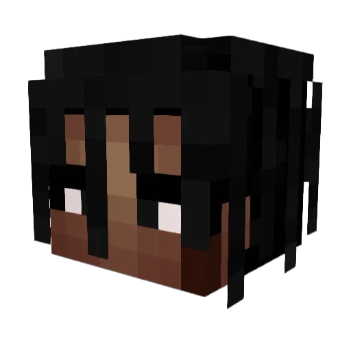doozy99 Minecraft avatar head, 3D render