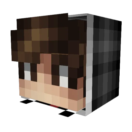 dopebull279 Minecraft avatar head, 3D render