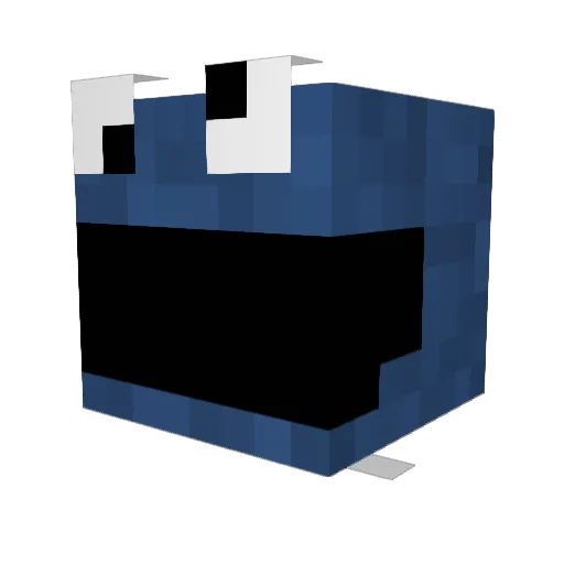 dopecookiejr Minecraft avatar head, 3D render