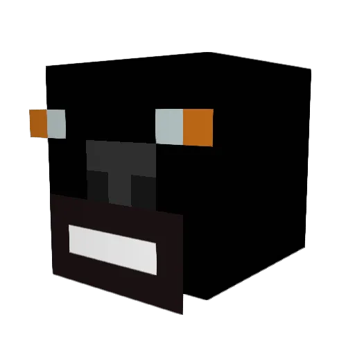 dopedsloth Minecraft avatar head, 3D render