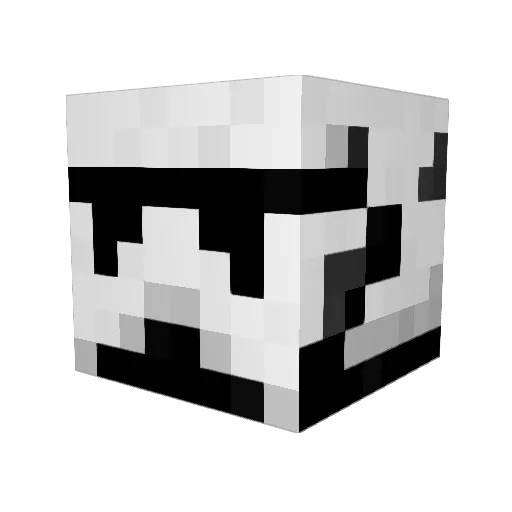 dopestdope Minecraft avatar head, 3D render