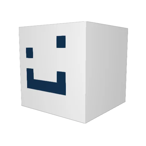 doppelganger26 Minecraft avatar head, 3D render
