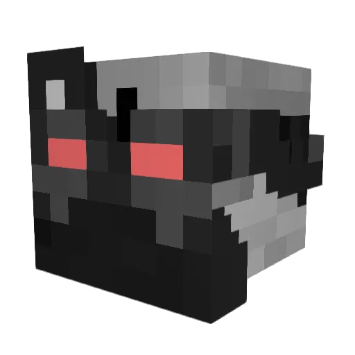 doqpark Minecraft avatar head, 3D render