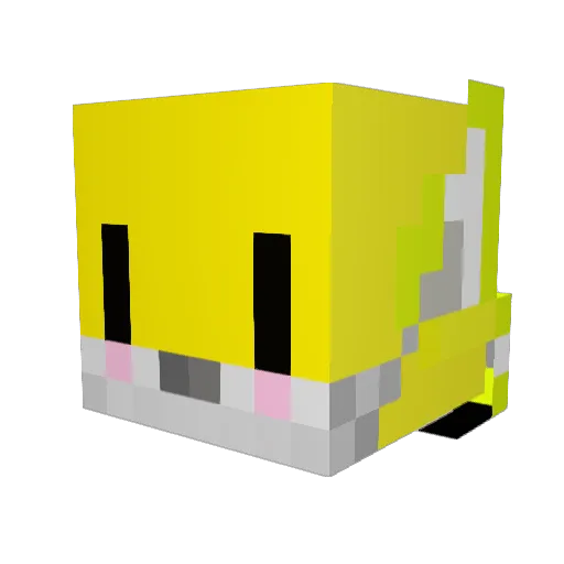 dorado92 Minecraft avatar head, 3D render