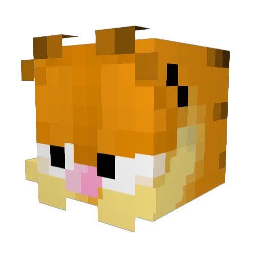 doratopia Minecraft avatar head, 3D render