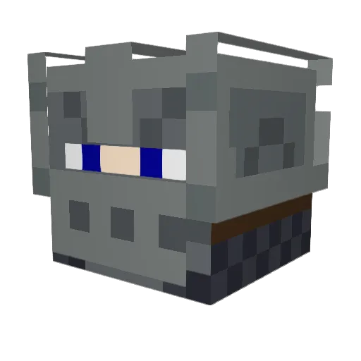 dorby052 Minecraft avatar head, 3D render