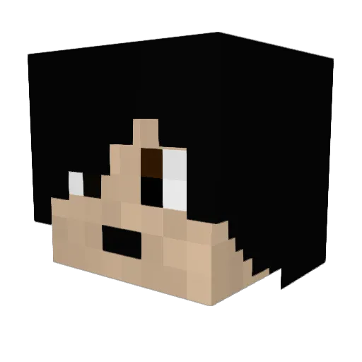 dorian6144 Minecraft avatar head, 3D render