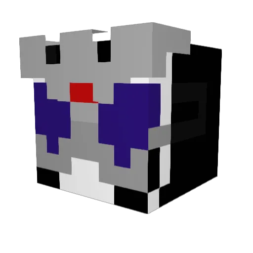 dorinku629 Minecraft avatar head, 3D render