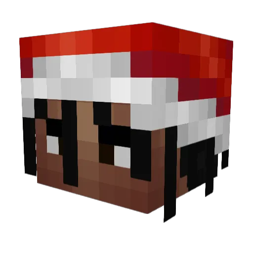 doritokid Minecraft avatar head, 3D render