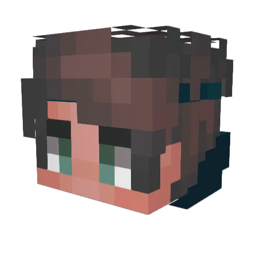 doritoxagus Minecraft avatar head, 3D render
