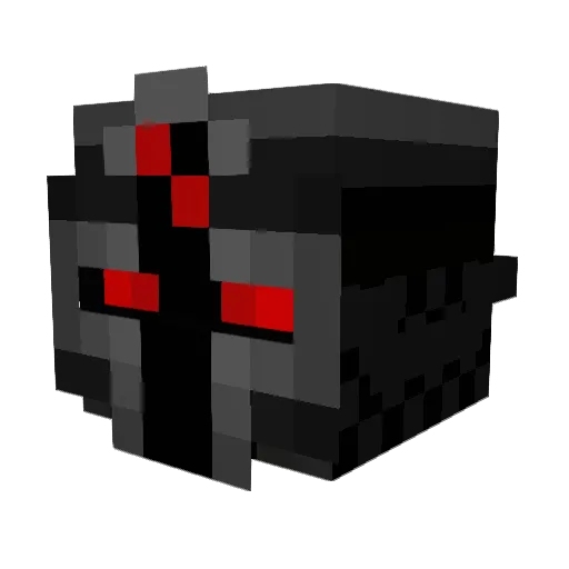 dorklord6 Minecraft avatar head, 3D render
